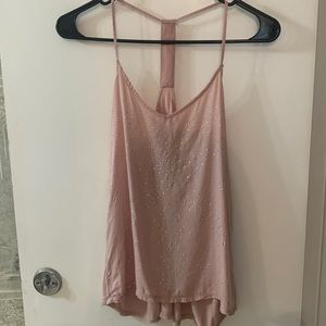 American Eagle Studded Razorback Blouse